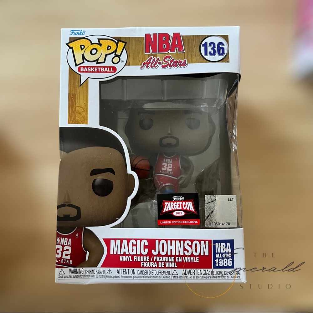 New Funko Pop! NBA All-Stars Magic Johnson